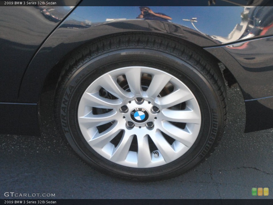 2009 BMW 3 Series 328i Sedan Wheel and Tire Photo #59834540