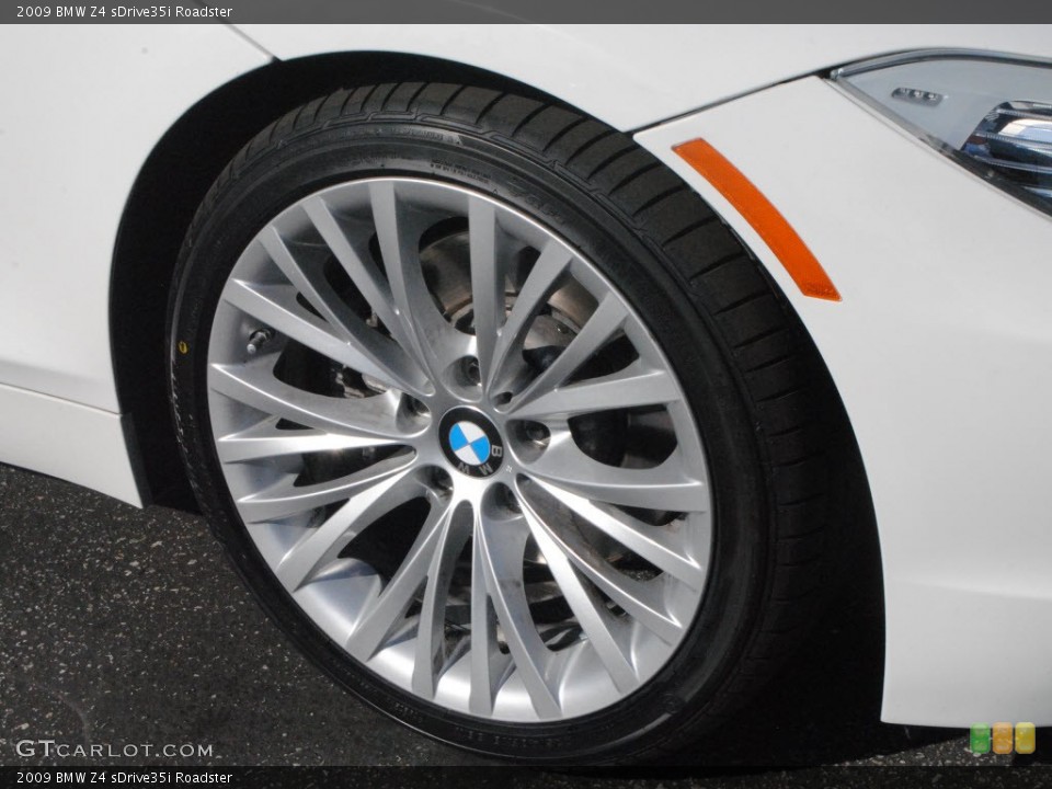 2009 BMW Z4 sDrive35i Roadster Wheel and Tire Photo #59835378