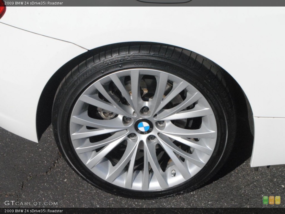 2009 BMW Z4 sDrive35i Roadster Wheel and Tire Photo #59835411