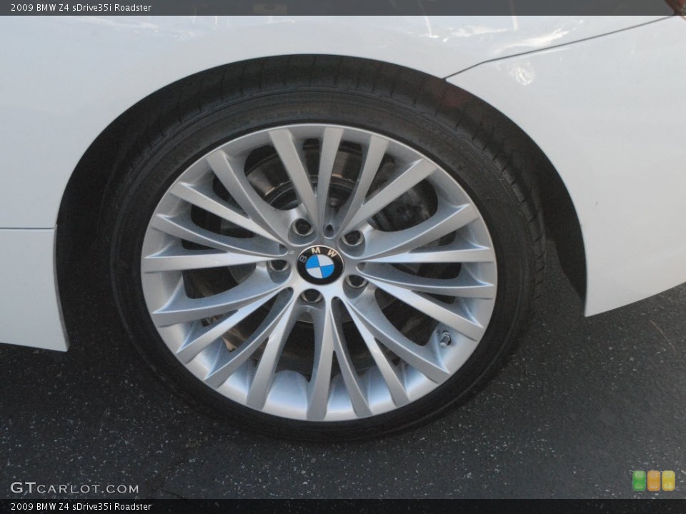 2009 BMW Z4 sDrive35i Roadster Wheel and Tire Photo #59835448