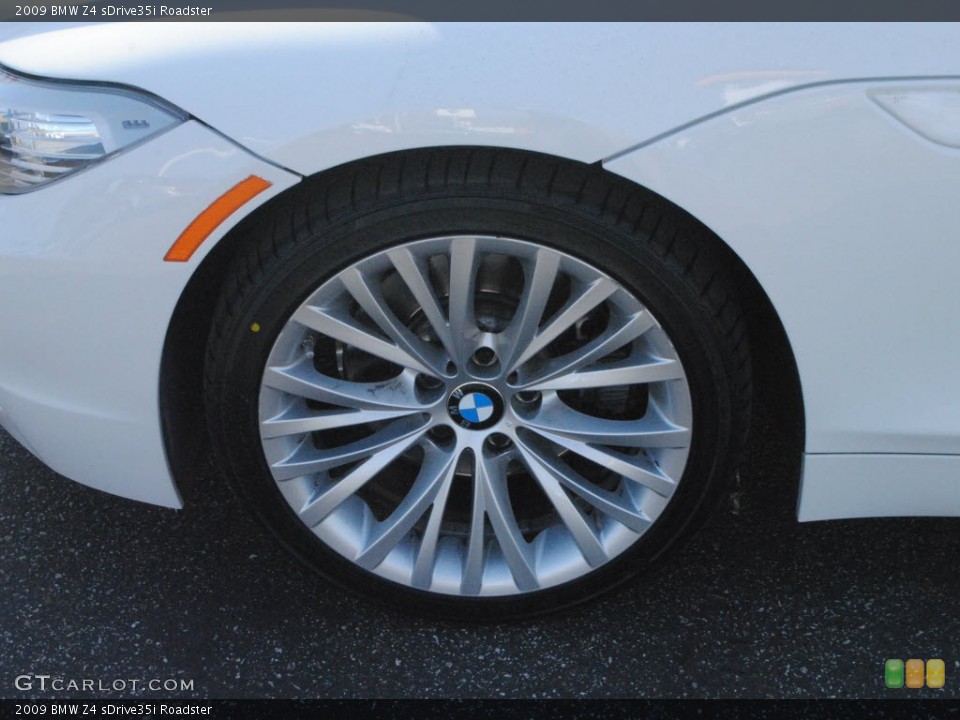 2009 BMW Z4 sDrive35i Roadster Wheel and Tire Photo #59835489
