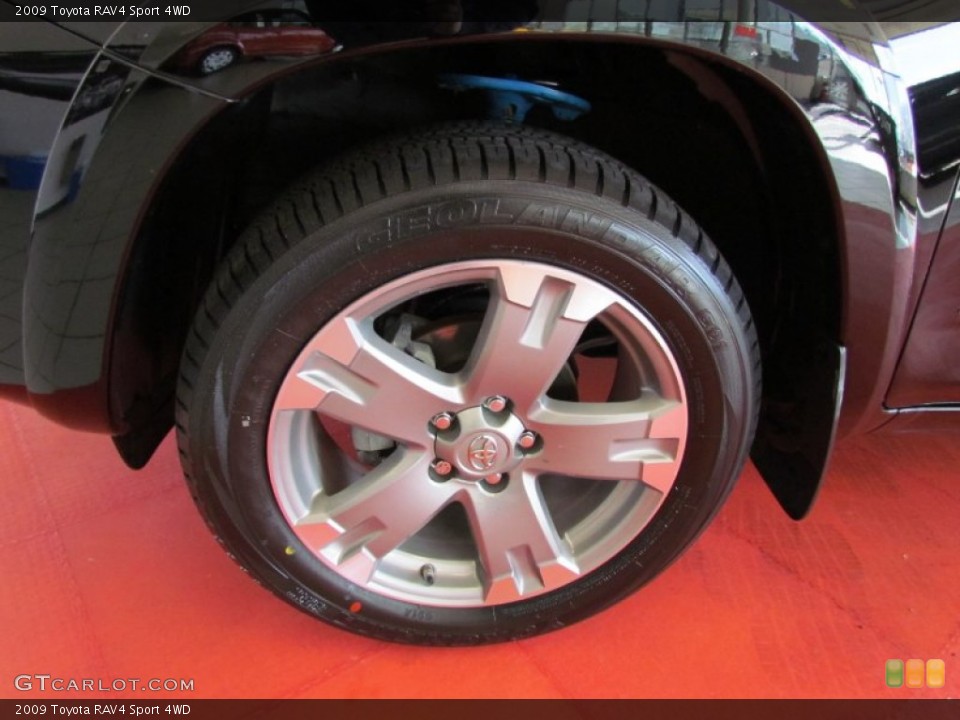 2009 Toyota RAV4 Sport 4WD Wheel and Tire Photo #59836257