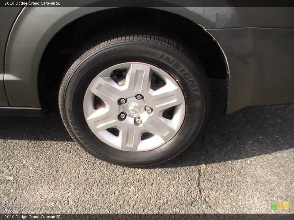 2010 Dodge Grand Caravan SE Wheel and Tire Photo #59836476