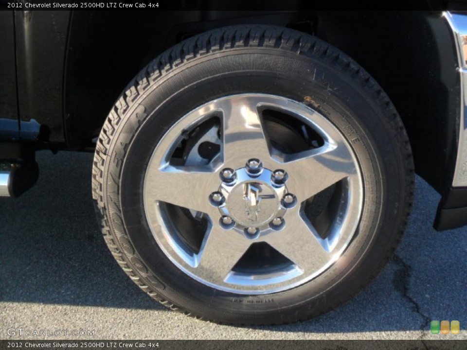 2012 Chevrolet Silverado 2500HD LTZ Crew Cab 4x4 Wheel and Tire Photo #59848372