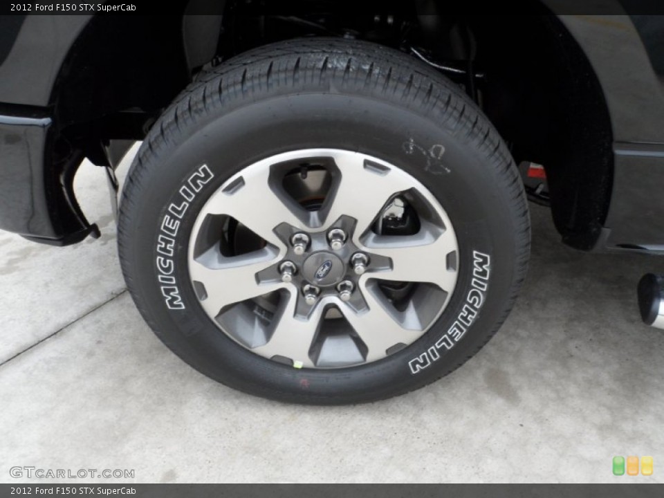 2012 Ford F150 STX SuperCab Wheel and Tire Photo #59848648