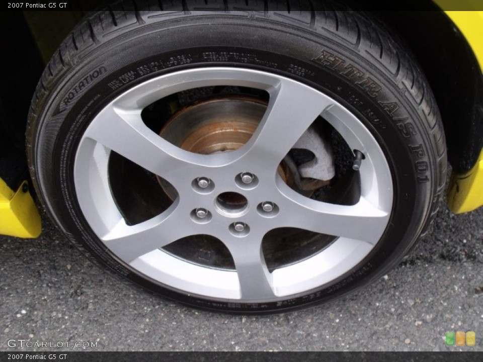 2007 Pontiac G5 GT Wheel and Tire Photo #59849135