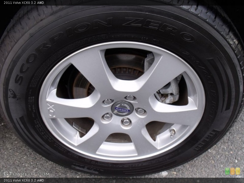2011 Volvo XC60 3.2 AWD Wheel and Tire Photo #59849266