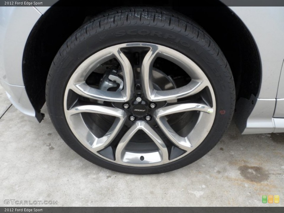 2012 Ford Edge Sport Wheel and Tire Photo #59850505