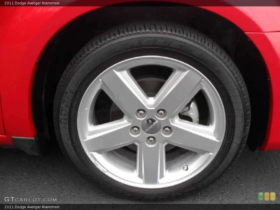 2011 Dodge Avenger Mainstreet Wheel and Tire Photo #59850967
