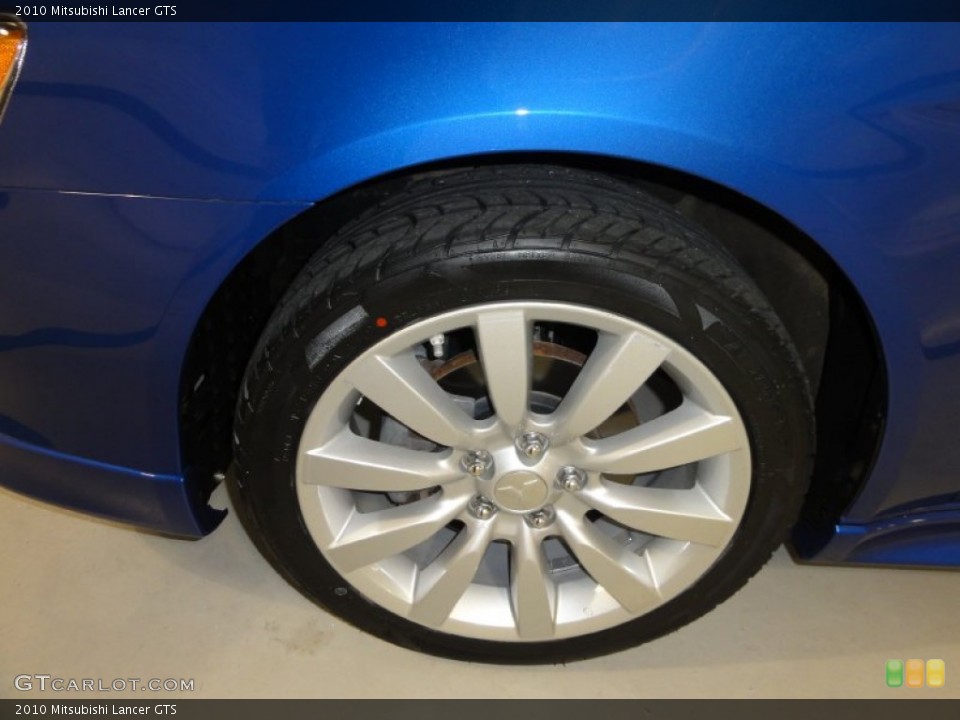 2010 Mitsubishi Lancer GTS Wheel and Tire Photo #59851540