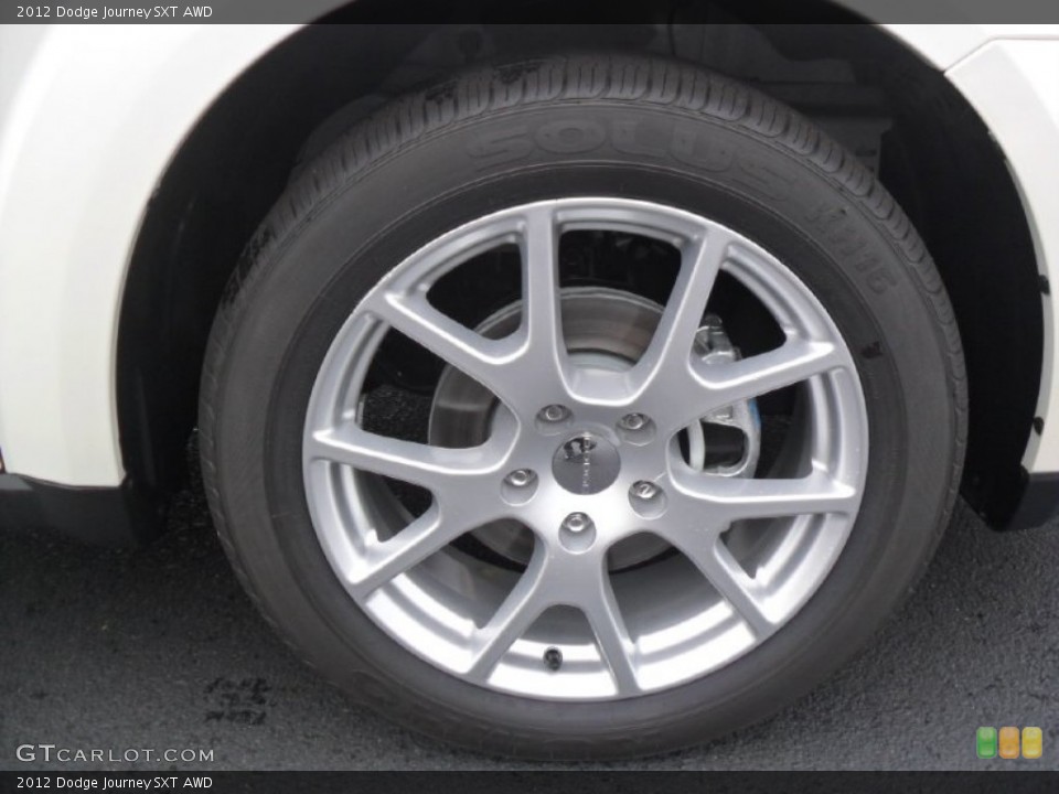 2012 Dodge Journey SXT AWD Wheel and Tire Photo #59851731