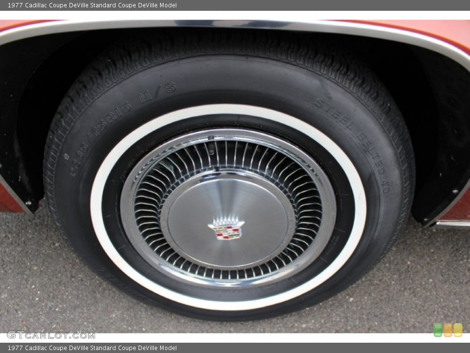1977 Cadillac Coupe DeVille Wheels and Tires