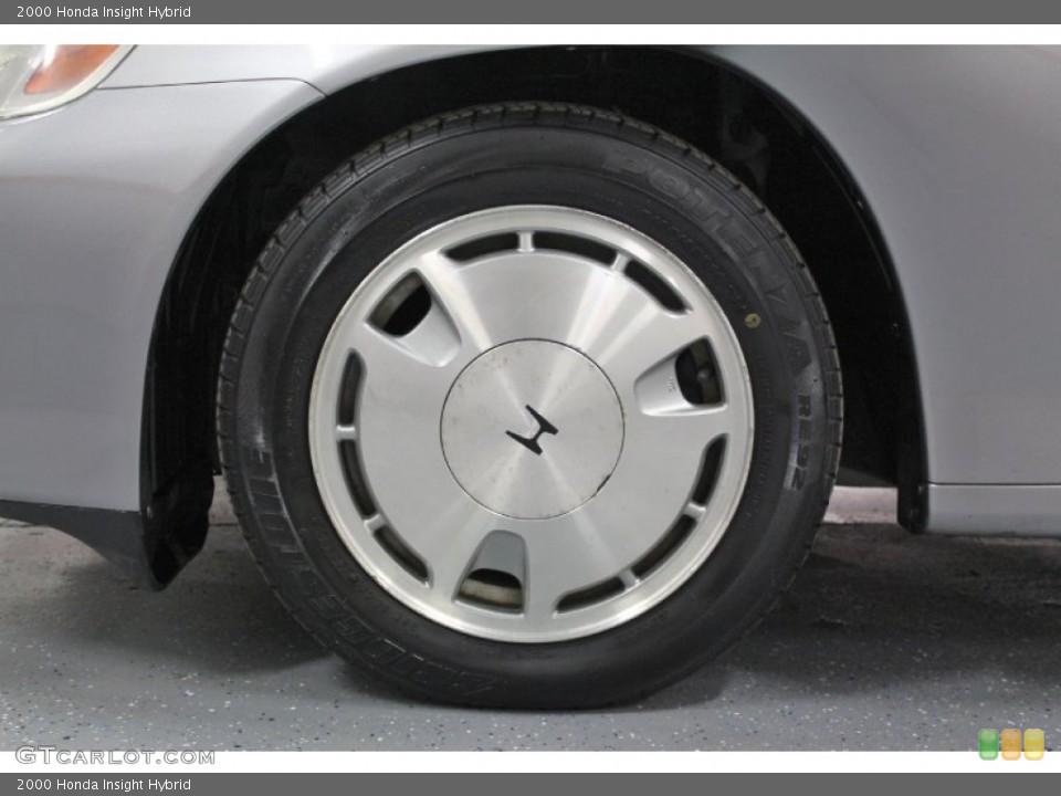 2000 Honda Insight Hybrid Wheel and Tire Photo #59863988
