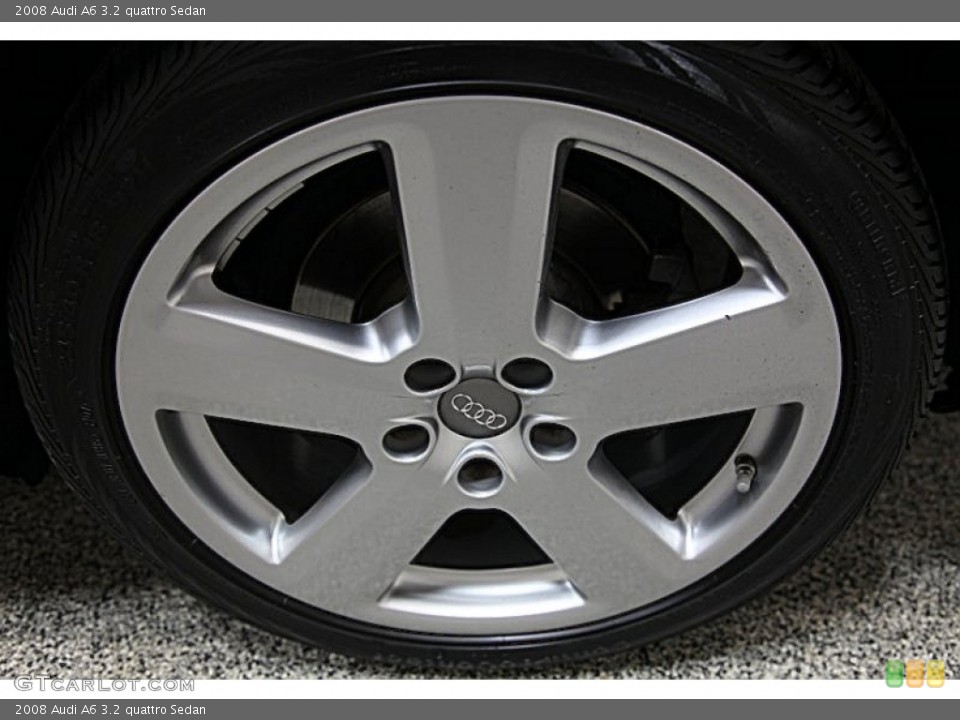 2008 Audi A6 3.2 quattro Sedan Wheel and Tire Photo #59866536