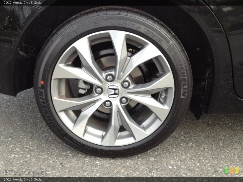 2012 Honda Civic Si Sedan Wheel and Tire Photo #59871872