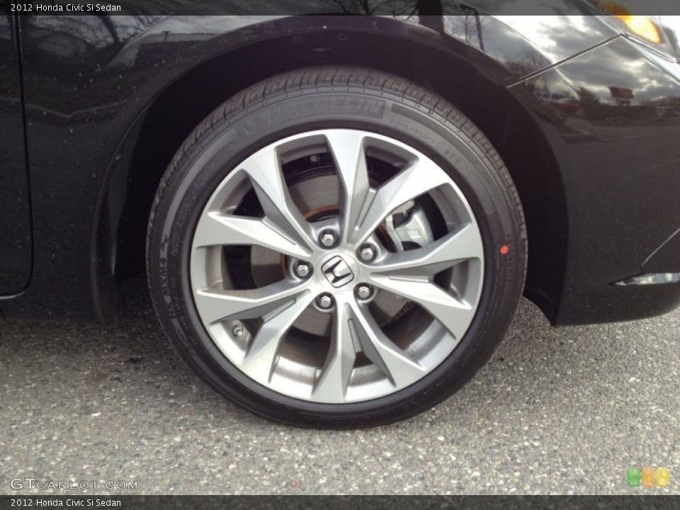 2012 Honda Civic Si Sedan Wheel and Tire Photo #59871881