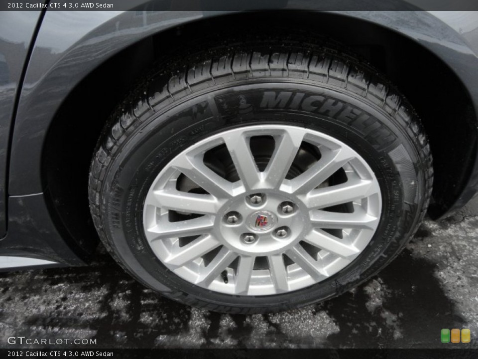 2012 Cadillac CTS 4 3.0 AWD Sedan Wheel and Tire Photo #59872199
