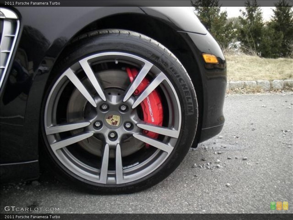 2011 Porsche Panamera Turbo Wheel and Tire Photo #59872325