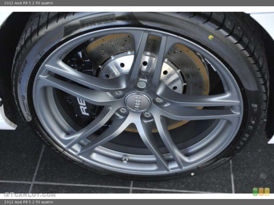 2012 Audi R8 5.2 FSI quattro Wheel and Tire Photo #59876363