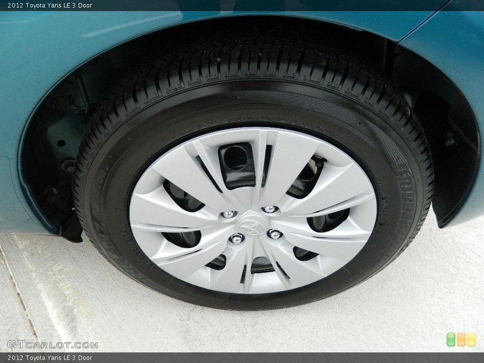 2012 Toyota Yaris LE 3 Door Wheel and Tire Photo #59878139