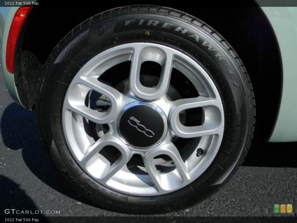 2012 Fiat 500 Pop Wheel and Tire Photo #59878547