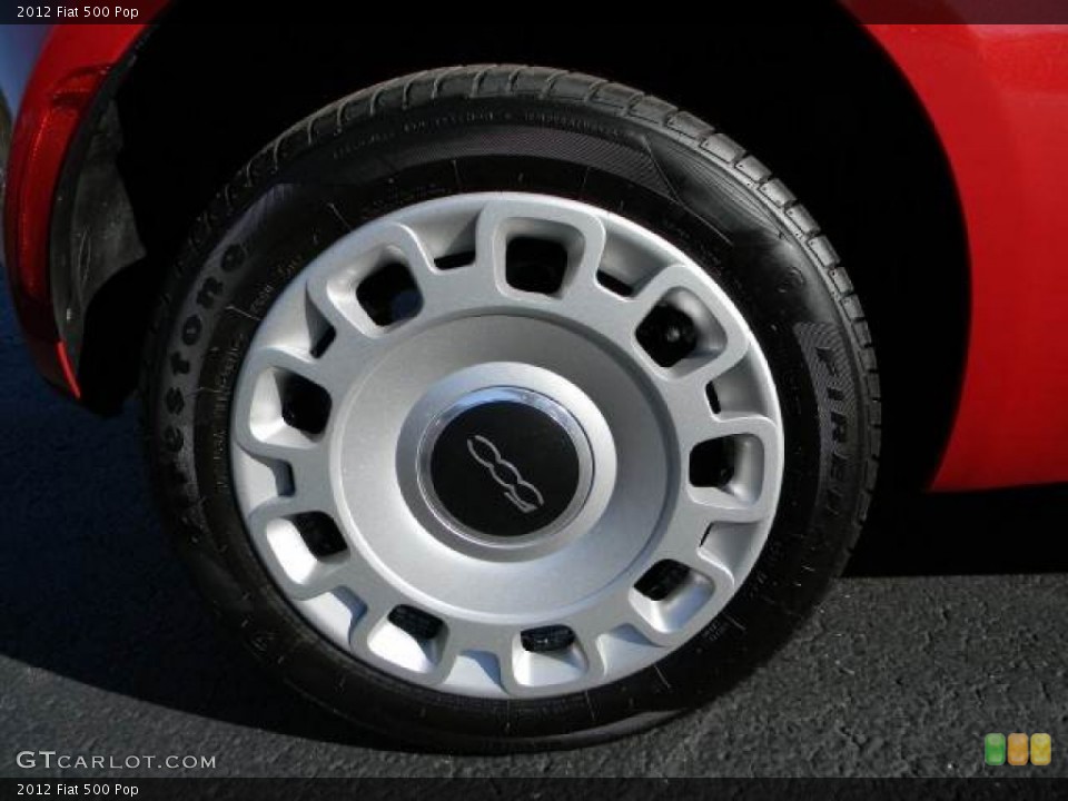 2012 Fiat 500 Pop Wheel and Tire Photo #59878922