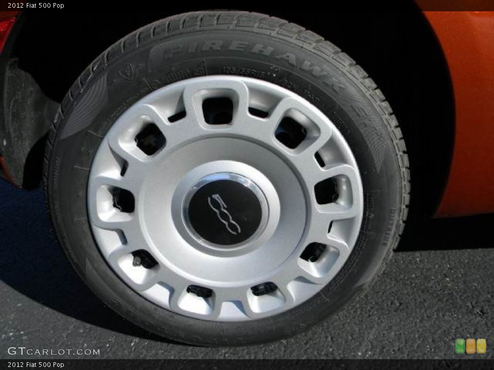 2012 Fiat 500 Pop Wheel and Tire Photo #59879003