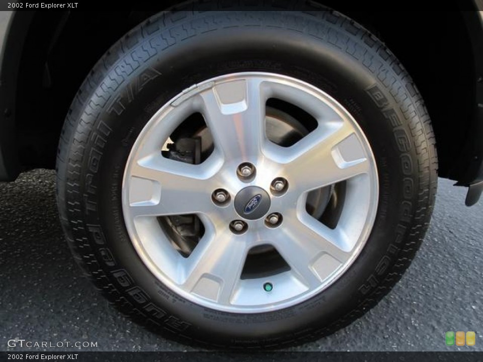 2002 Ford Explorer XLT Wheel and Tire Photo #59882909