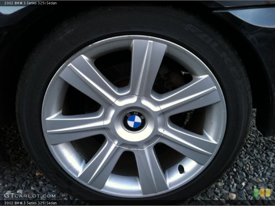 2002 BMW 3 Series 325i Sedan Wheel and Tire Photo #59886169