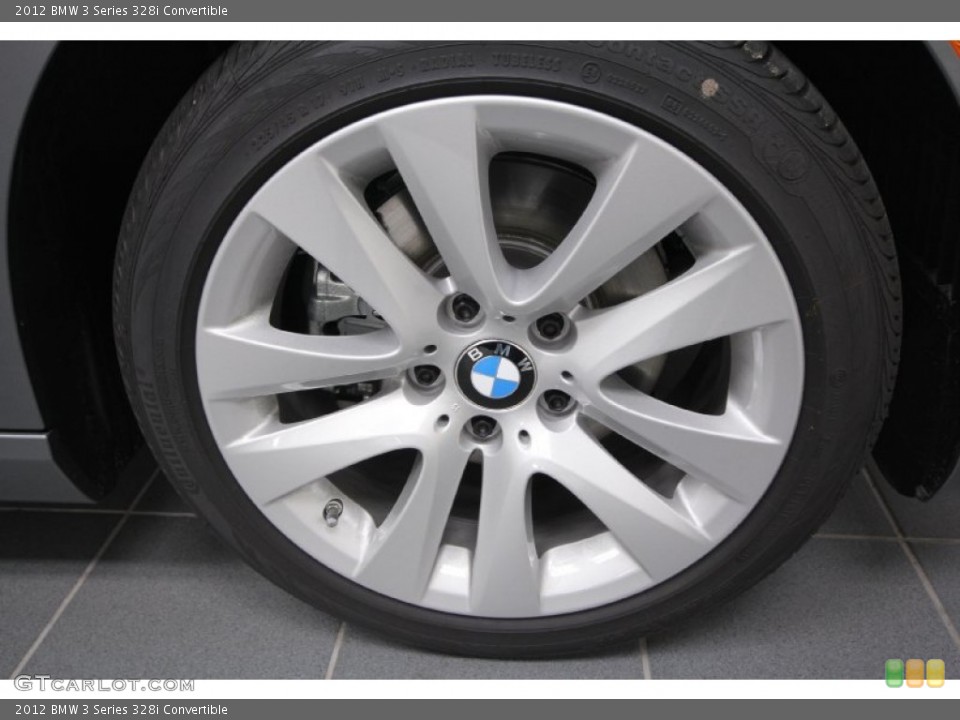2012 BMW 3 Series 328i Convertible Wheel and Tire Photo #59886680