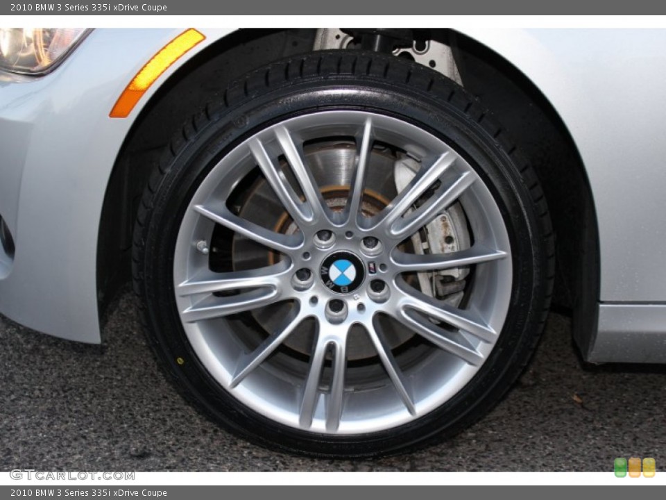 2010 BMW 3 Series 335i xDrive Coupe Wheel and Tire Photo #59887922