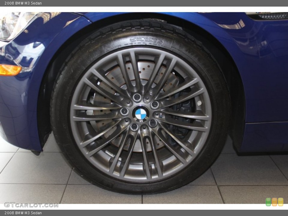 2008 BMW M3 Sedan Wheel and Tire Photo #59888189