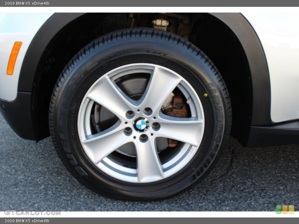 2009 BMW X5 xDrive48i Wheel and Tire Photo #59895173