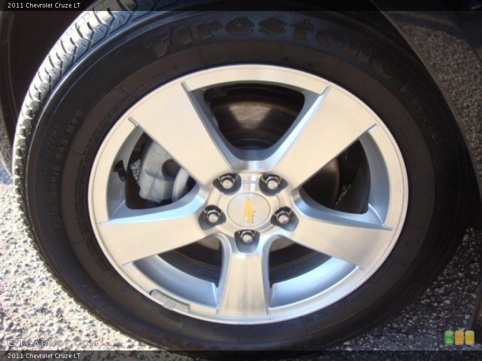 2011 Chevrolet Cruze LT Wheel and Tire Photo #59896922