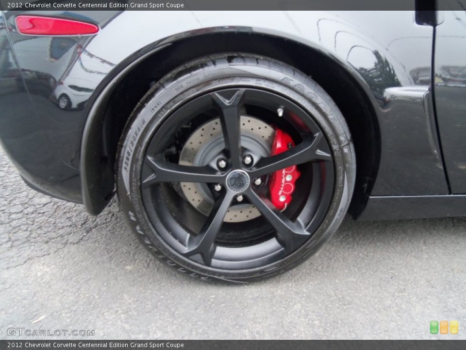 2012 Chevrolet Corvette Centennial Edition Grand Sport Coupe Wheel and Tire Photo #59897625
