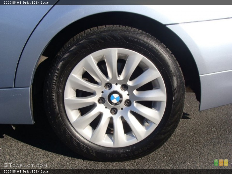 2009 BMW 3 Series 328xi Sedan Wheel and Tire Photo #59898209