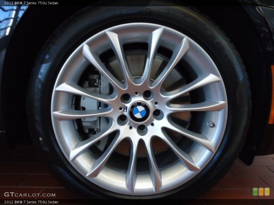 2012 BMW 7 Series 750Li Sedan Wheel and Tire Photo #59898923
