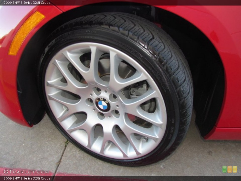 2009 BMW 3 Series 328i Coupe Wheel and Tire Photo #59902205