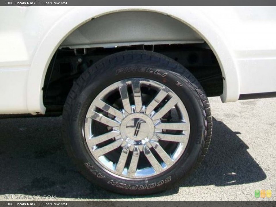 2008 Lincoln Mark LT SuperCrew 4x4 Wheel and Tire Photo #59906037
