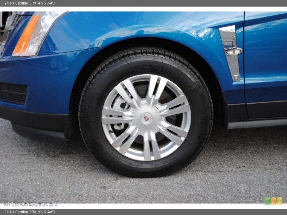 2010 Cadillac SRX 4 V6 AWD Wheel and Tire Photo #59906690