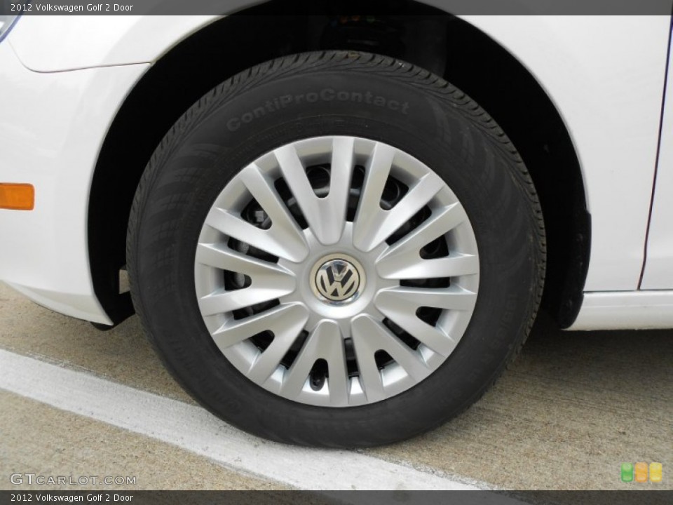 2012 Volkswagen Golf 2 Door Wheel and Tire Photo #59908532