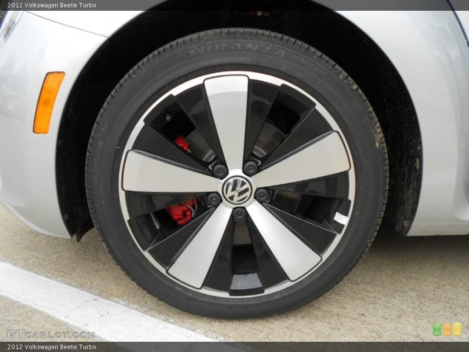 2012 Volkswagen Beetle Turbo Wheel and Tire Photo #59909585