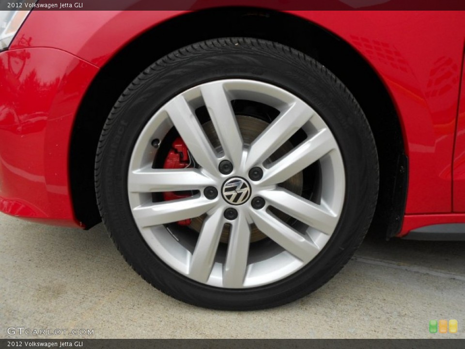 2012 Volkswagen Jetta GLI Wheel and Tire Photo #59910626