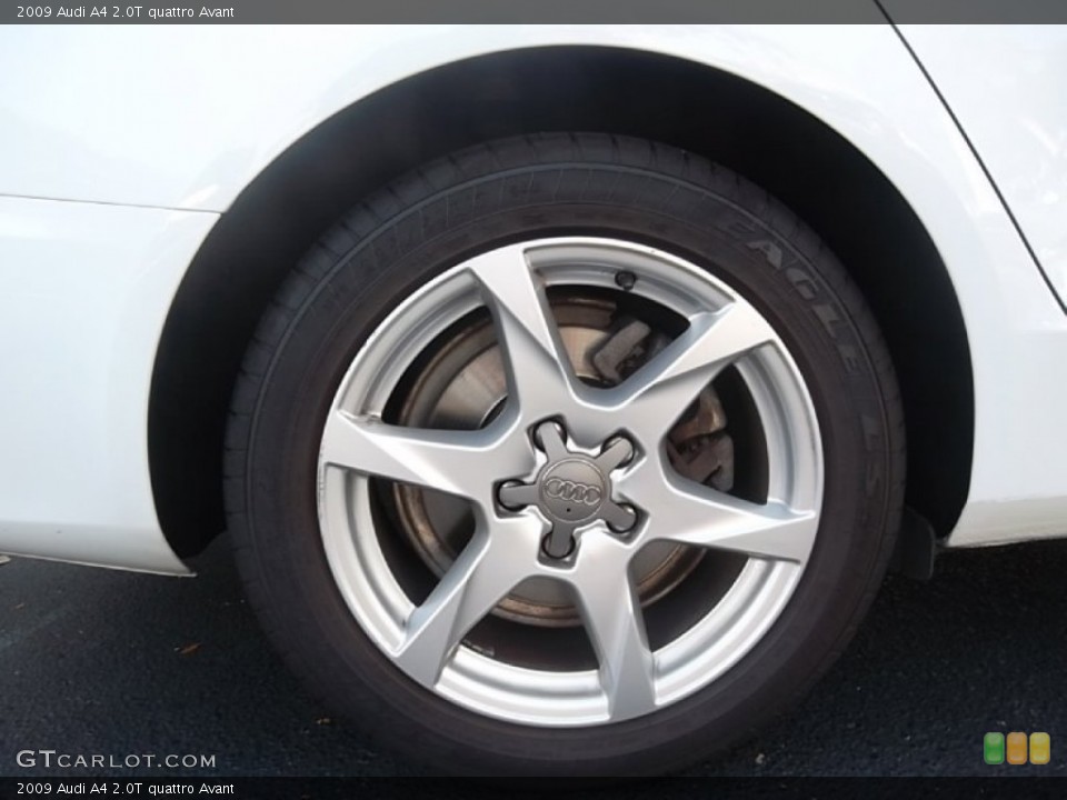 2009 Audi A4 2.0T quattro Avant Wheel and Tire Photo #59917976