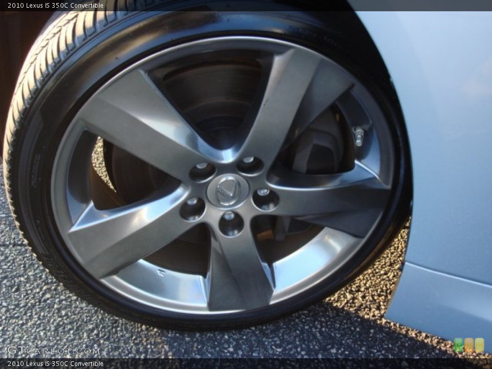 2010 Lexus IS 350C Convertible Wheel and Tire Photo #59920817