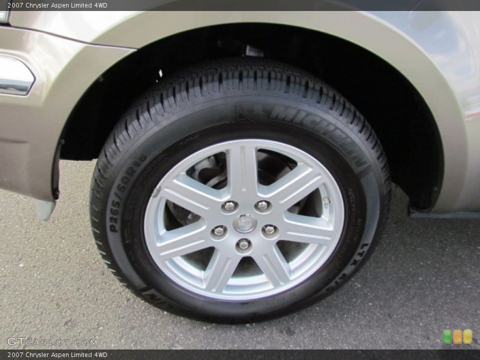 2007 Chrysler Aspen Limited 4WD Wheel and Tire Photo #59921900