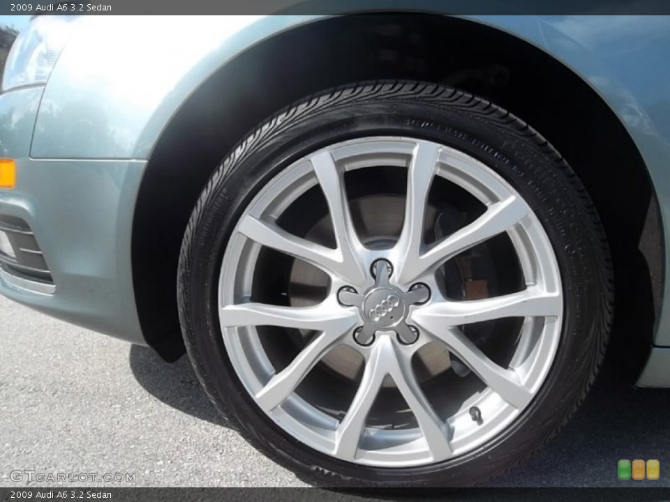 2009 Audi A6 3.2 Sedan Wheel and Tire Photo #59923409