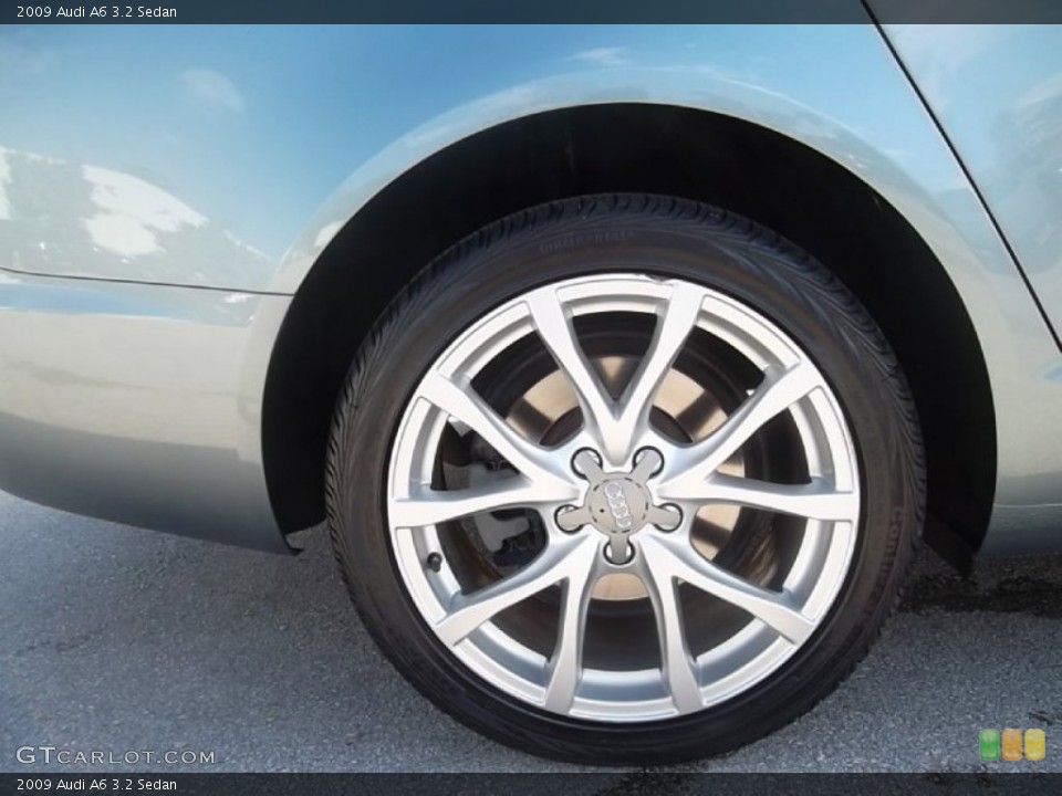 2009 Audi A6 3.2 Sedan Wheel and Tire Photo #59923473