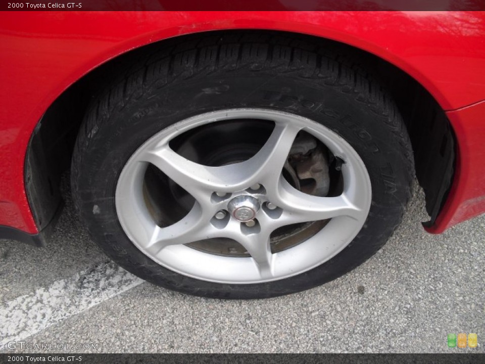 2000 Toyota Celica GT-S Wheel and Tire Photo #59927522