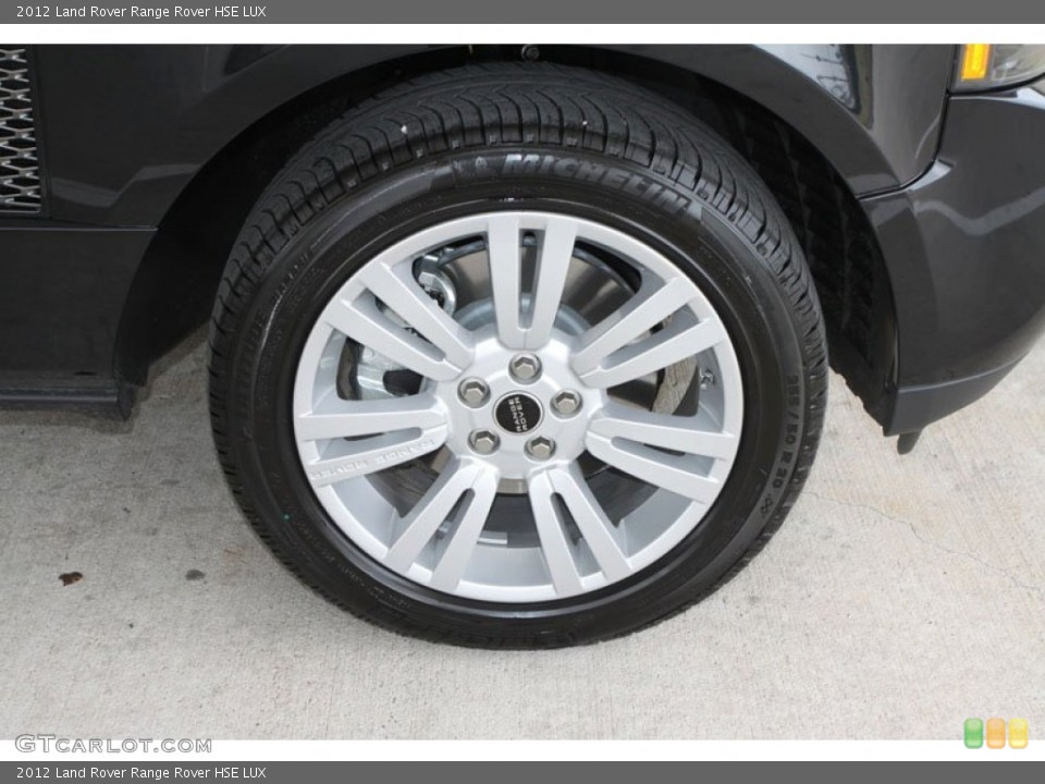 2012 Land Rover Range Rover HSE LUX Wheel and Tire Photo #59937125